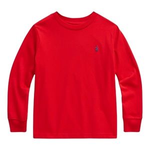 RALPH LAUREN • Red Polo Long Sleeve Tee